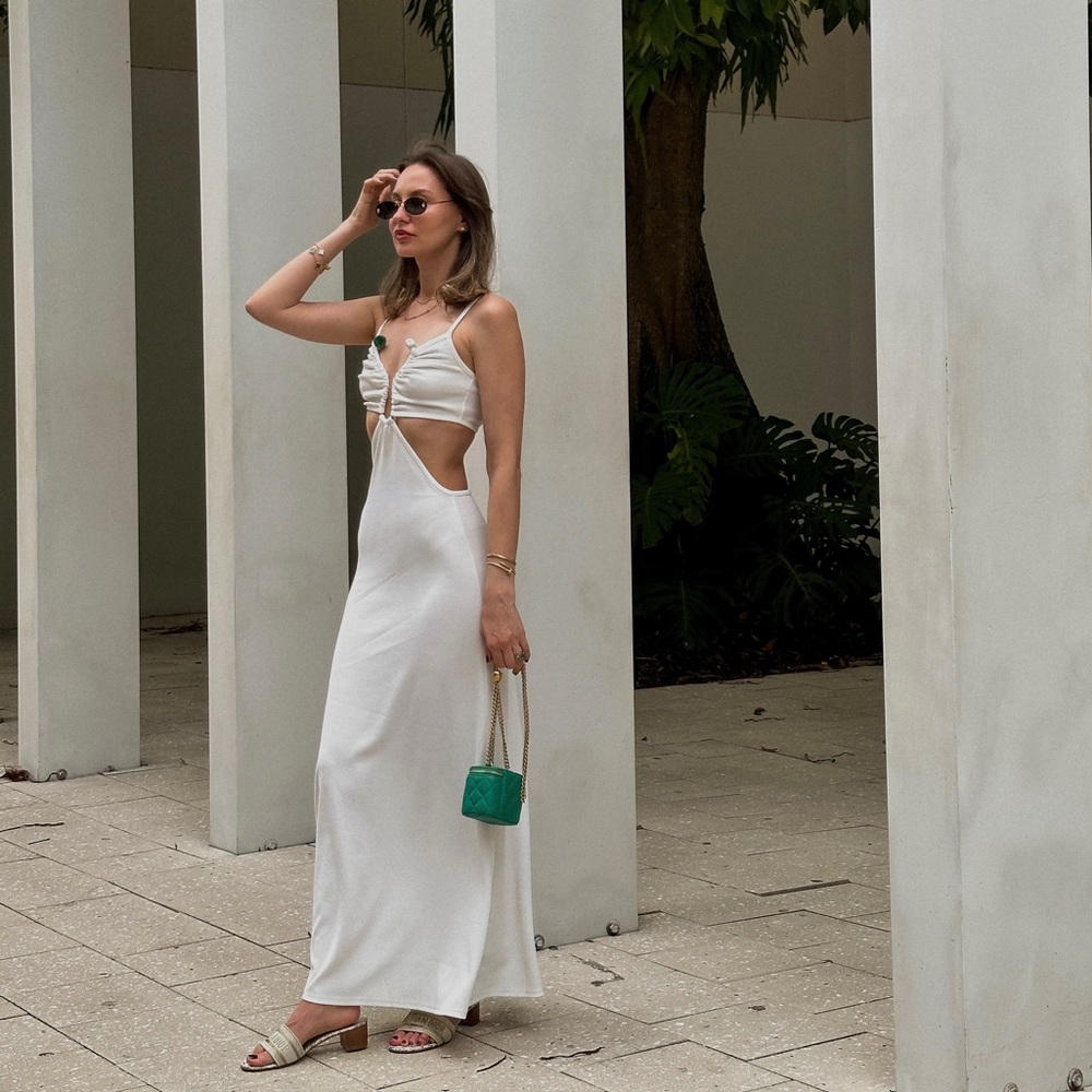 Christopher Esber White dress
